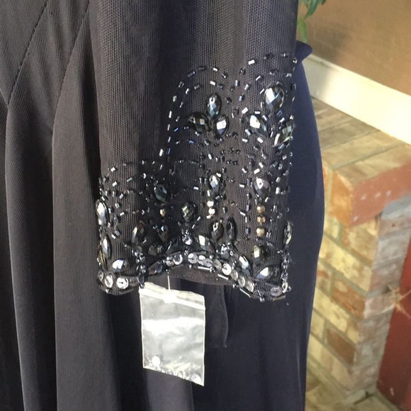 Alex Evenings A Line Sweetheart Long Stretch Dress - Picture 5 of 8